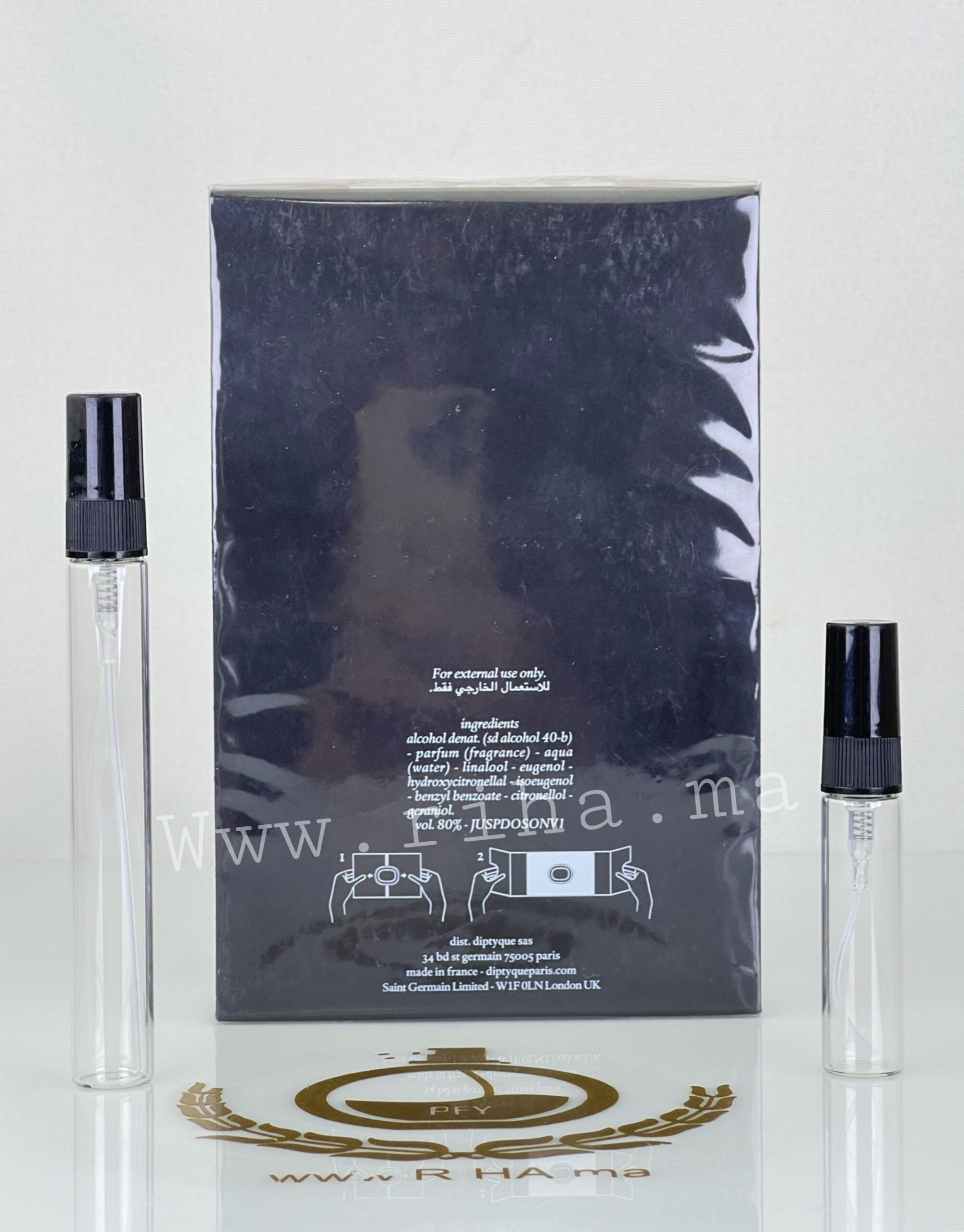 Decantage Do Son Eau de Parfum Diptyque pour Homme et Femme Authentic (2) Decantage Do Son Eau de Parfum Diptyque pour Homme et Femme Authentic