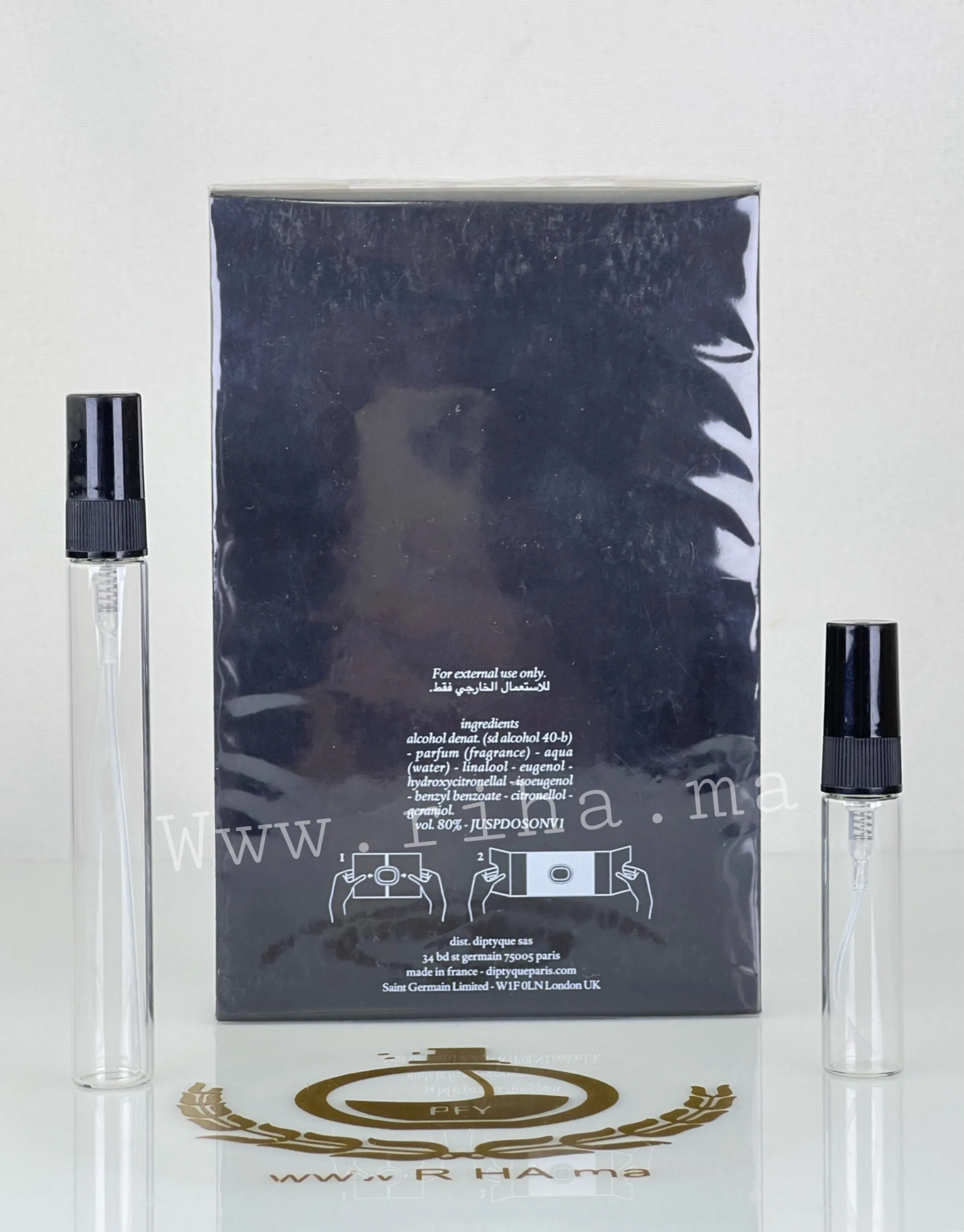 Decantage Do Son Eau de Parfum Diptyque pour Homme et Femme Authentic