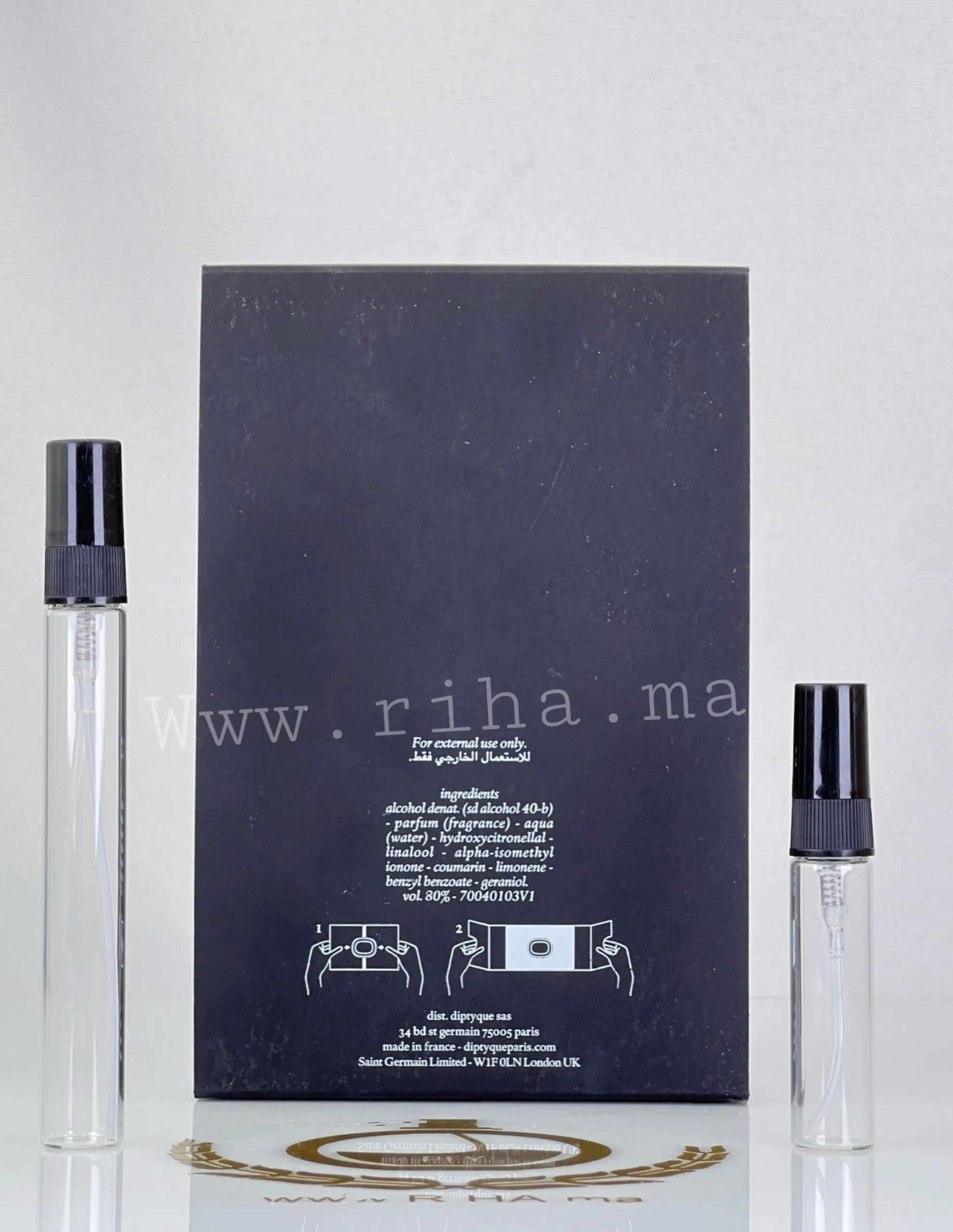 Decantage Eau de Capitale Diptyque Eau de Parfum Pour Femme Authentic 