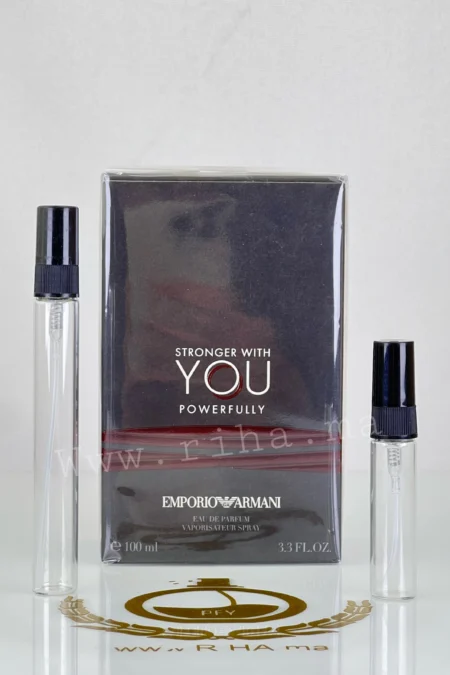 Riha | Vente de Parfum Original Au Maroc Pour Homme Et Femme 17 Decantage Emporio Armani Stronger With You Powerfully Giorgio Armani Eau de Parfum Pour Homme Authentic