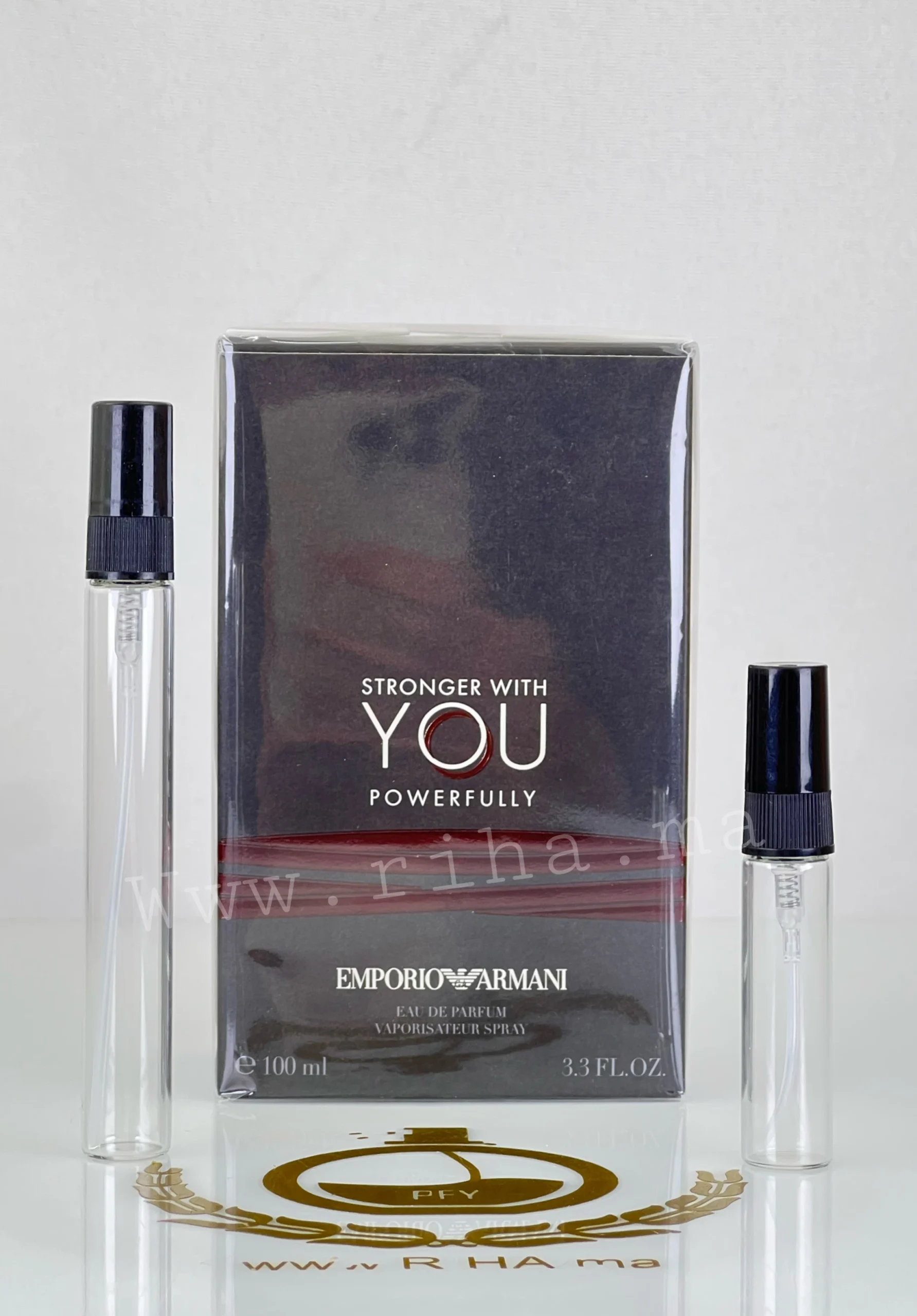 Decantage Emporio Armani Stronger With You Powerfully Giorgio Armani Eau de Parfum Pour Homme Authentic (2) Decantage Emporio Armani Stronger With You Powerfully Giorgio Armani Eau de Parfum Pour Homme Authentic