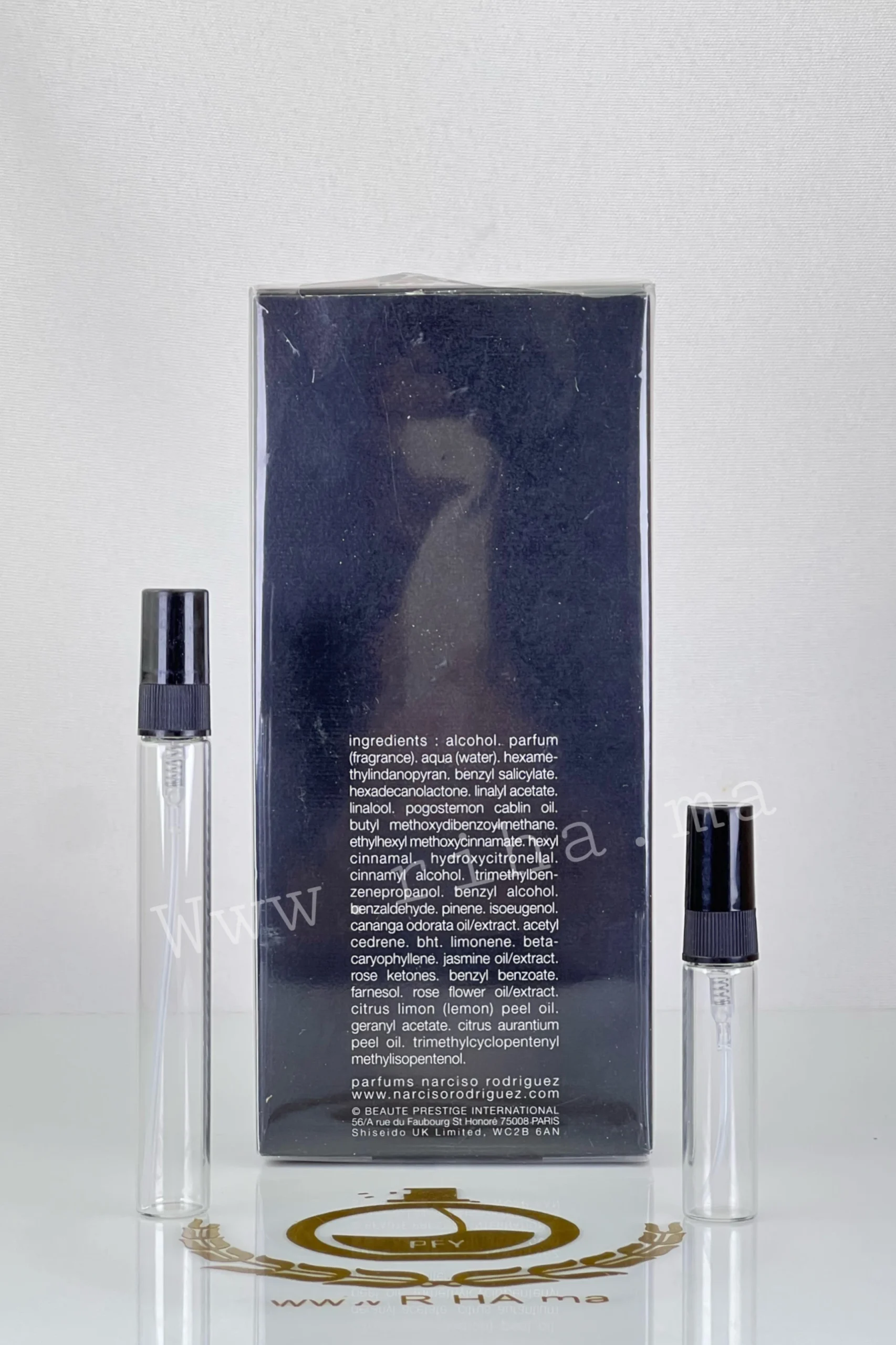 Decantage Pure Musc For Her Narciso Rodriguez Eau de Parfum Pour Femme 150 ML Authentic (2) Decantage Pure Musc For Her Narciso Rodriguez Eau de Parfum Pour Femme 150 ML Authentic