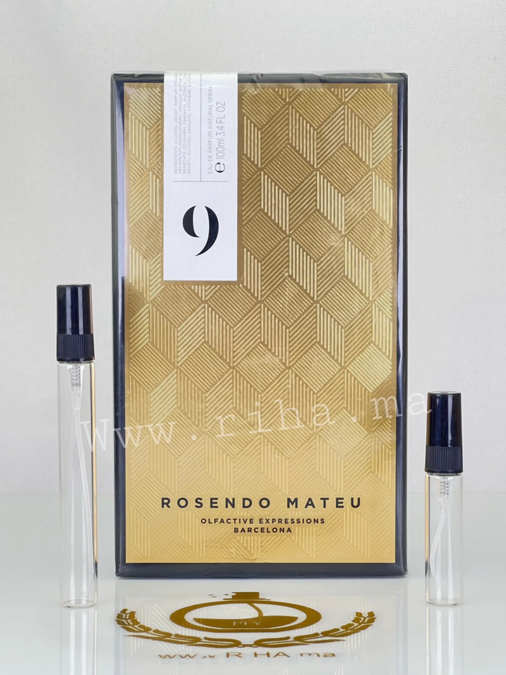 Decantage Rosendo Mateu Nº 9 Eau de Parfum Pour Homme et Femme Authentic