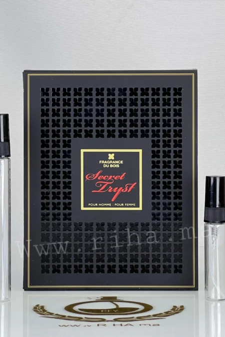 Riha | Vente de Parfum Original Au Maroc Pour Homme Et Femme 17 Decantage Secret Tryst Extrait de Parfum Fragrance Du Bois Authentic