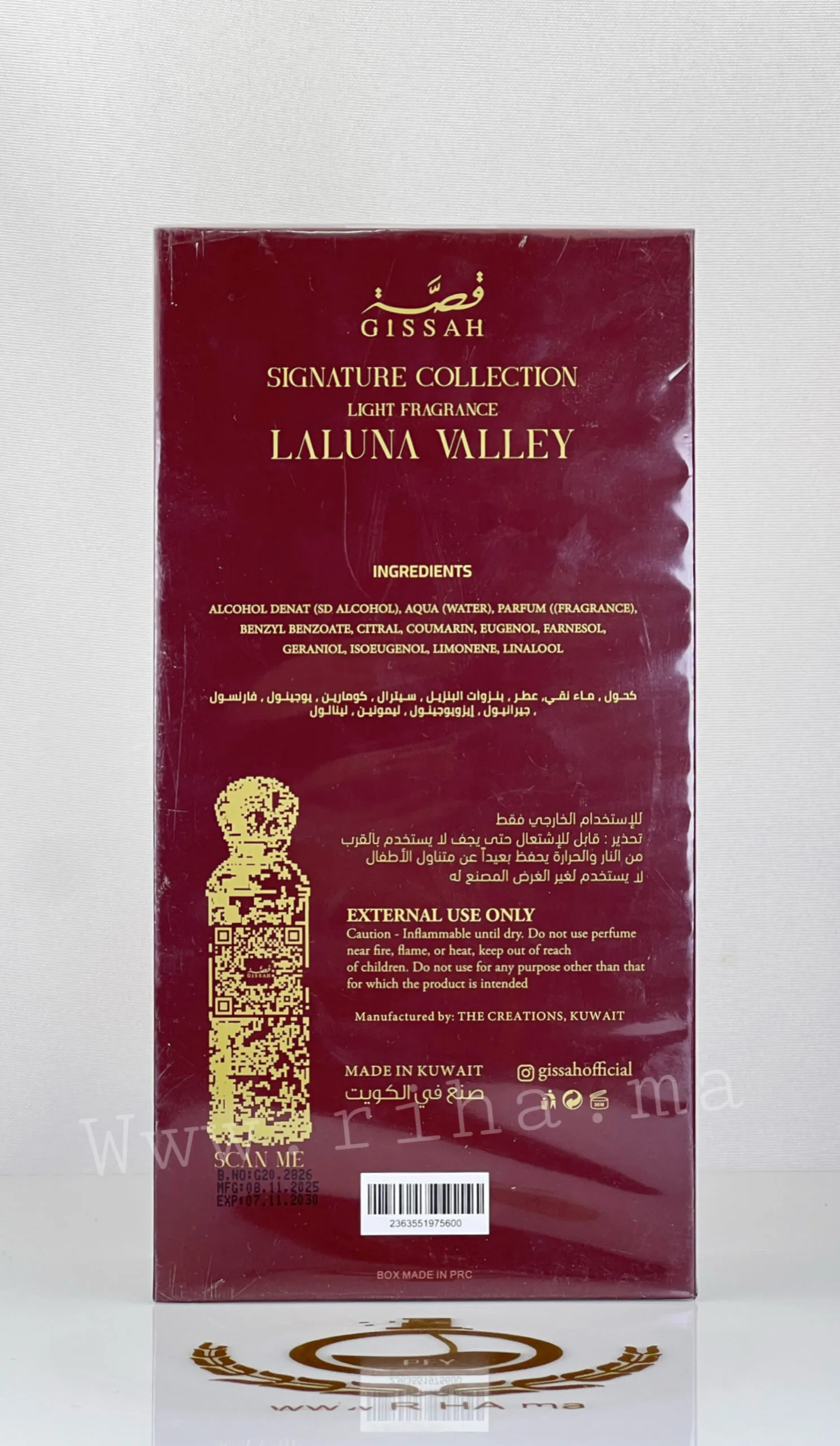 La Luna Gissah Eau de Parfum 200 ML Authentic