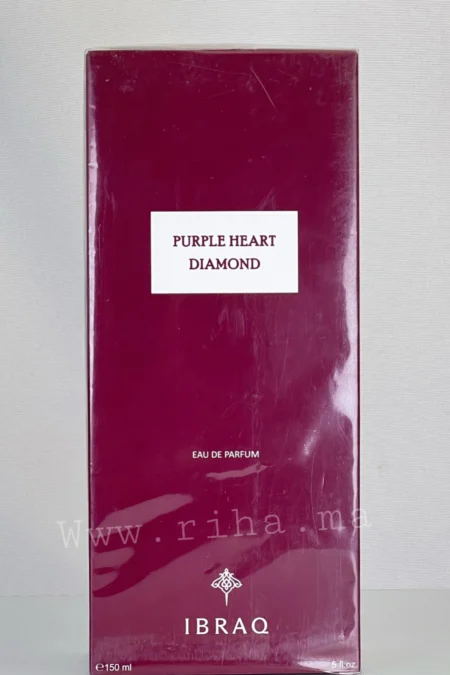 Purple Heart Diamond Ibrahim Al Qurashi Eau de Parfum Pour Femme 150 ML Authentic