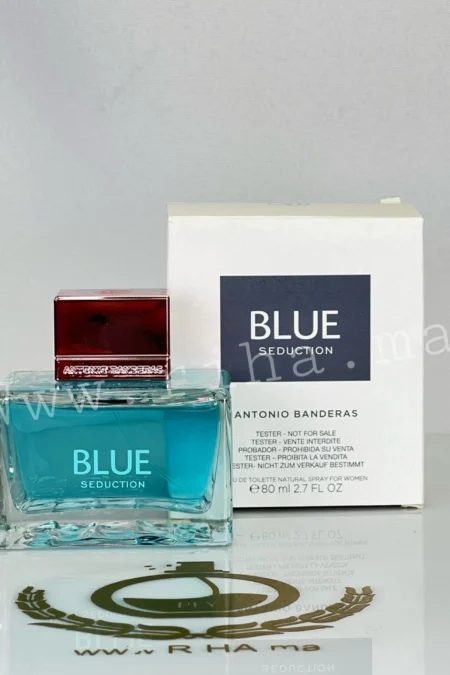 Riha | Vente de Parfum Original Au Maroc Pour Homme Et Femme 17 Tester Blue Seduction Antonio Banderas Eau de Toilette Pour Homme 80 ML Authentic