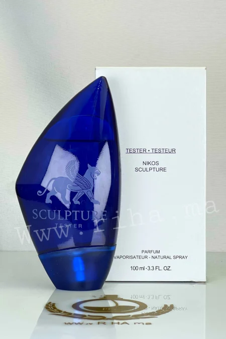 Riha | Vente de Parfum Original Au Maroc Pour Homme Et Femme 18 Tester Nikos Sculpture Parfum Pour Homme 100 ML Authentic