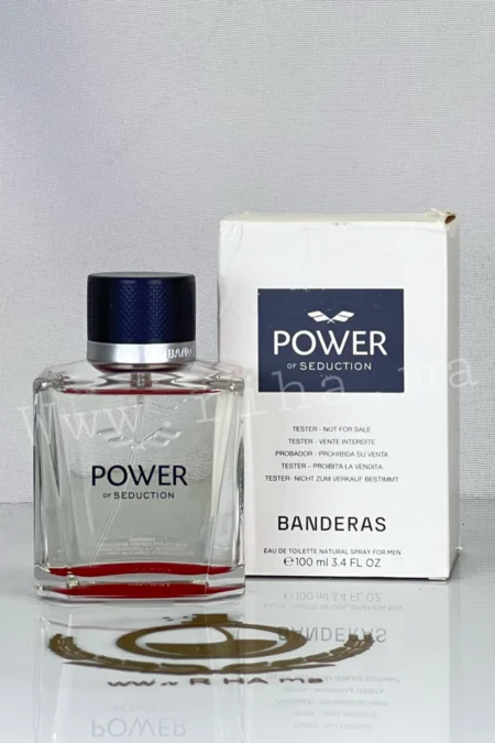 Tester Power of Seduction Antonio Banderas Eau de Toilette Pour Homme 100 ML Authentic