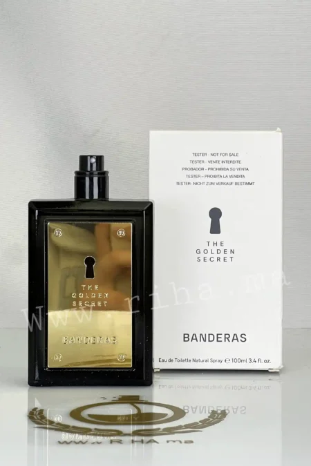 Riha | Vente de Parfum Original Au Maroc Pour Homme Et Femme 23 Tester The Golden Secret Antonio Banderas Eau de Toilette Pour Homme 100 ML AuthenticTester The Golden Secret Antonio Banderas Eau de Toilette Pour Homme 100 ML Authentic