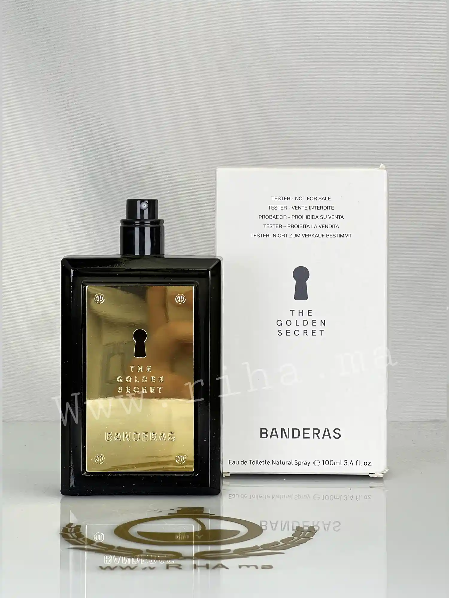 Tester The Golden Secret Antonio Banderas Eau de Toilette Pour Homme 100 ML Authentic Tester The Golden Secret Antonio Banderas Eau de Toilette Pour Homme 100 ML AuthenticTester The Golden Secret Antonio Banderas Eau de Toilette Pour Homme 100 ML Authentic