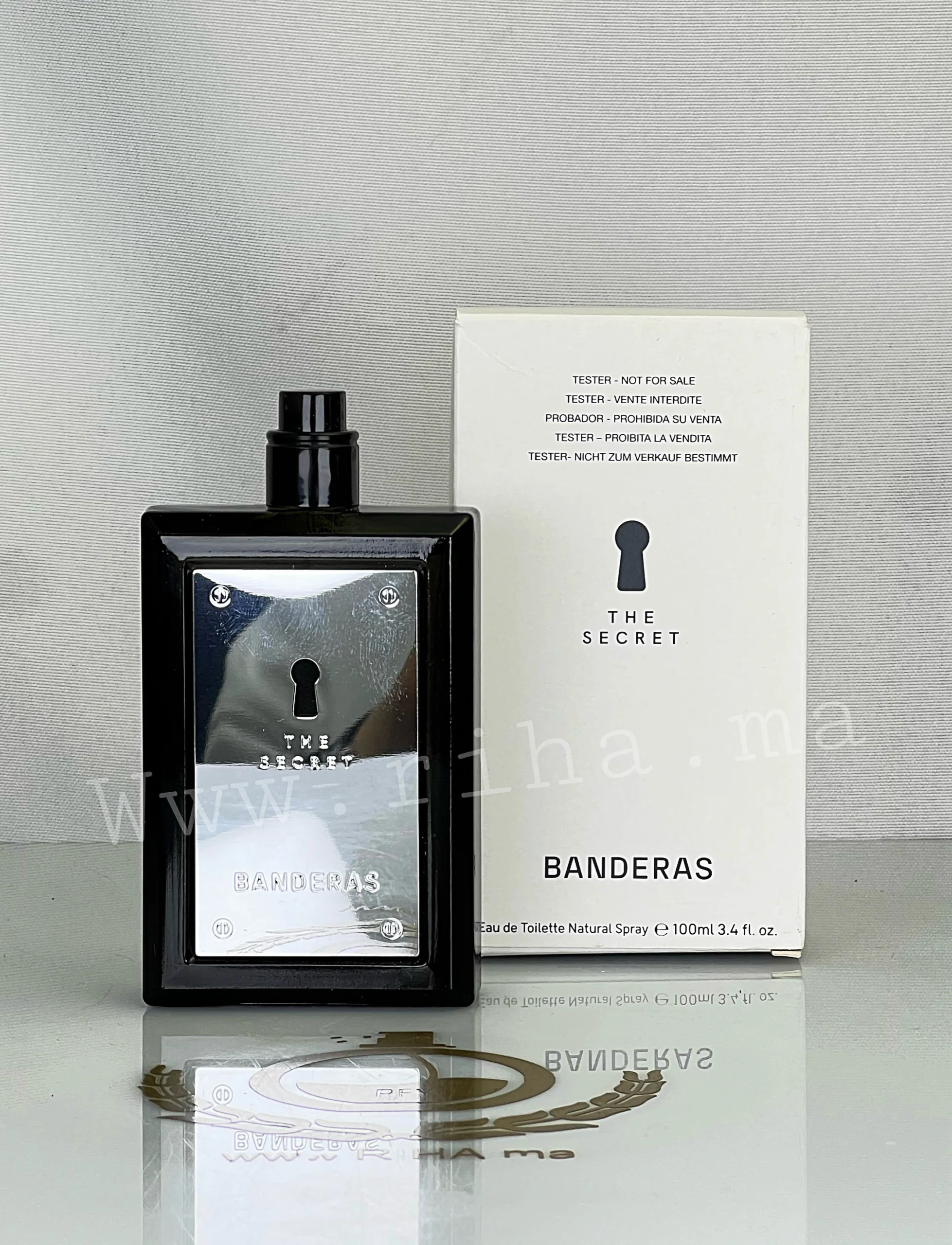 Tester The Secret Antonio Banderas Eau de toilette Pour Homme 100 ML Authentic Tester The Secret Antonio Banderas Eau de toilette Pour Homme 100 ML Authentic