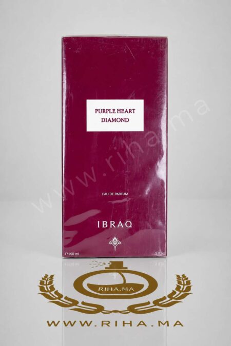 Purple Heart Diamond Ibrahim Al Qurashi Eau de Parfum Pour Femme 150 ML Authentic