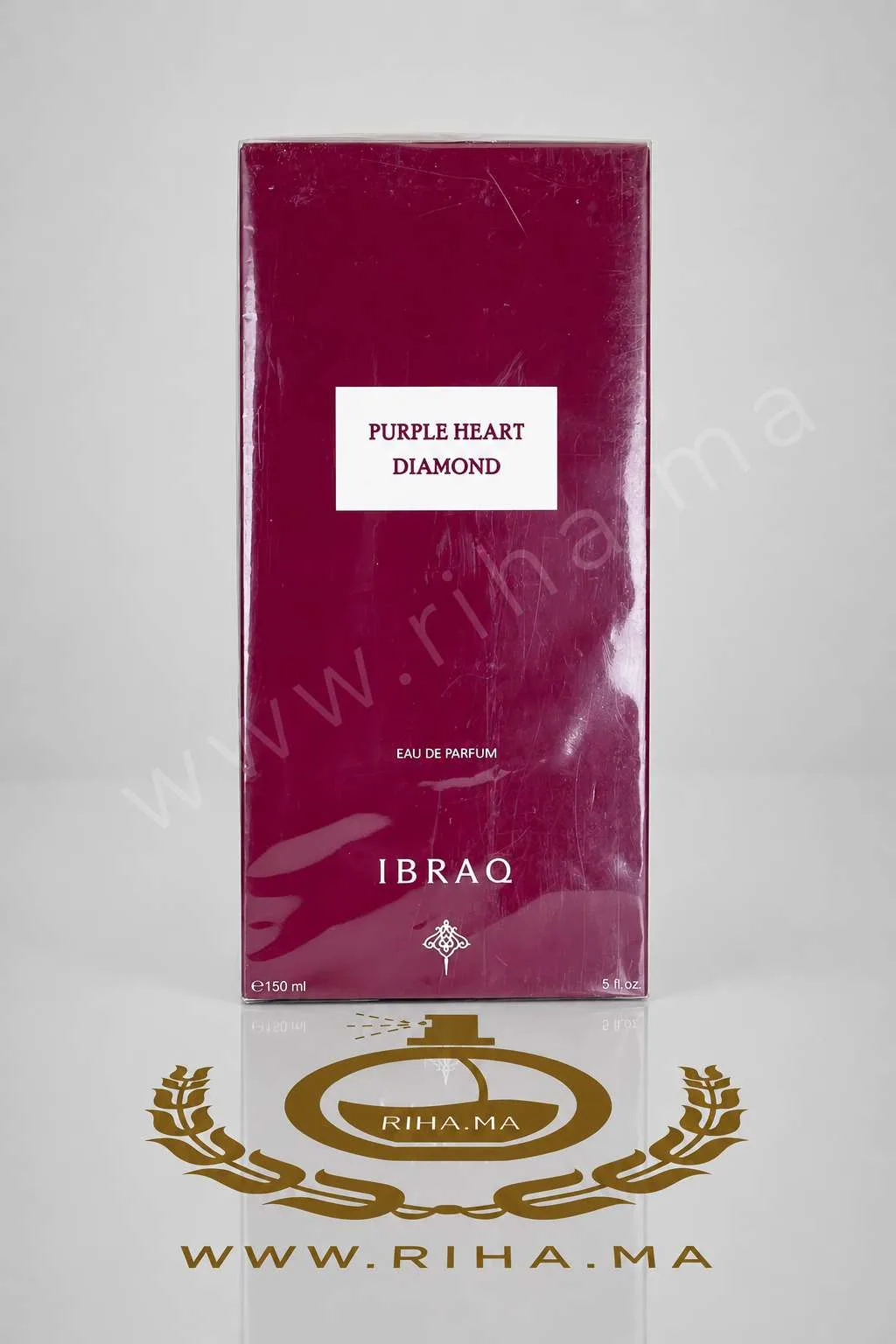 Purple Heart Diamond Ibrahim Al Qurashi Eau de Parfum Pour Femme 150 ML Authentic