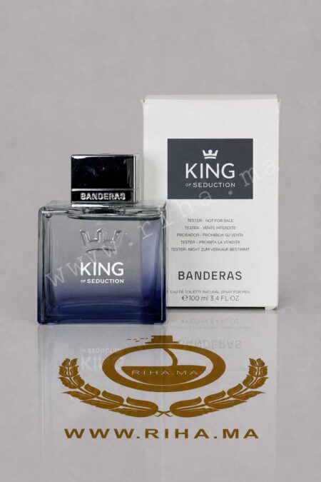 Tester King of Seduction Antonio BanderasEau de Toilette Pour Homme 100 ML Authentic