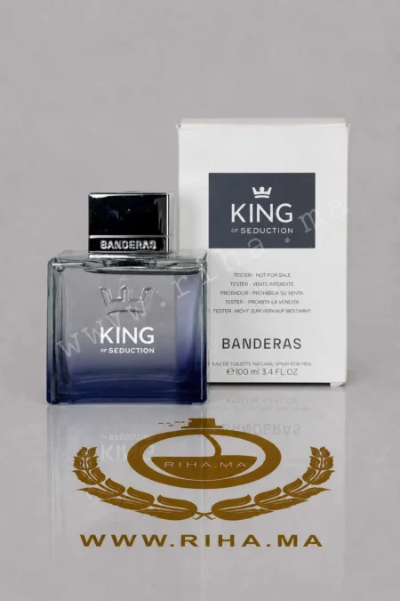 Tester King of Seduction Antonio BanderasEau de Toilette Pour Homme 100 ML Authentic