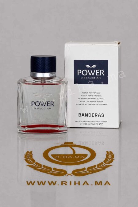 Tester Power of Seduction Antonio Banderas Eau de Toilette Pour Homme 100 ML Authentic