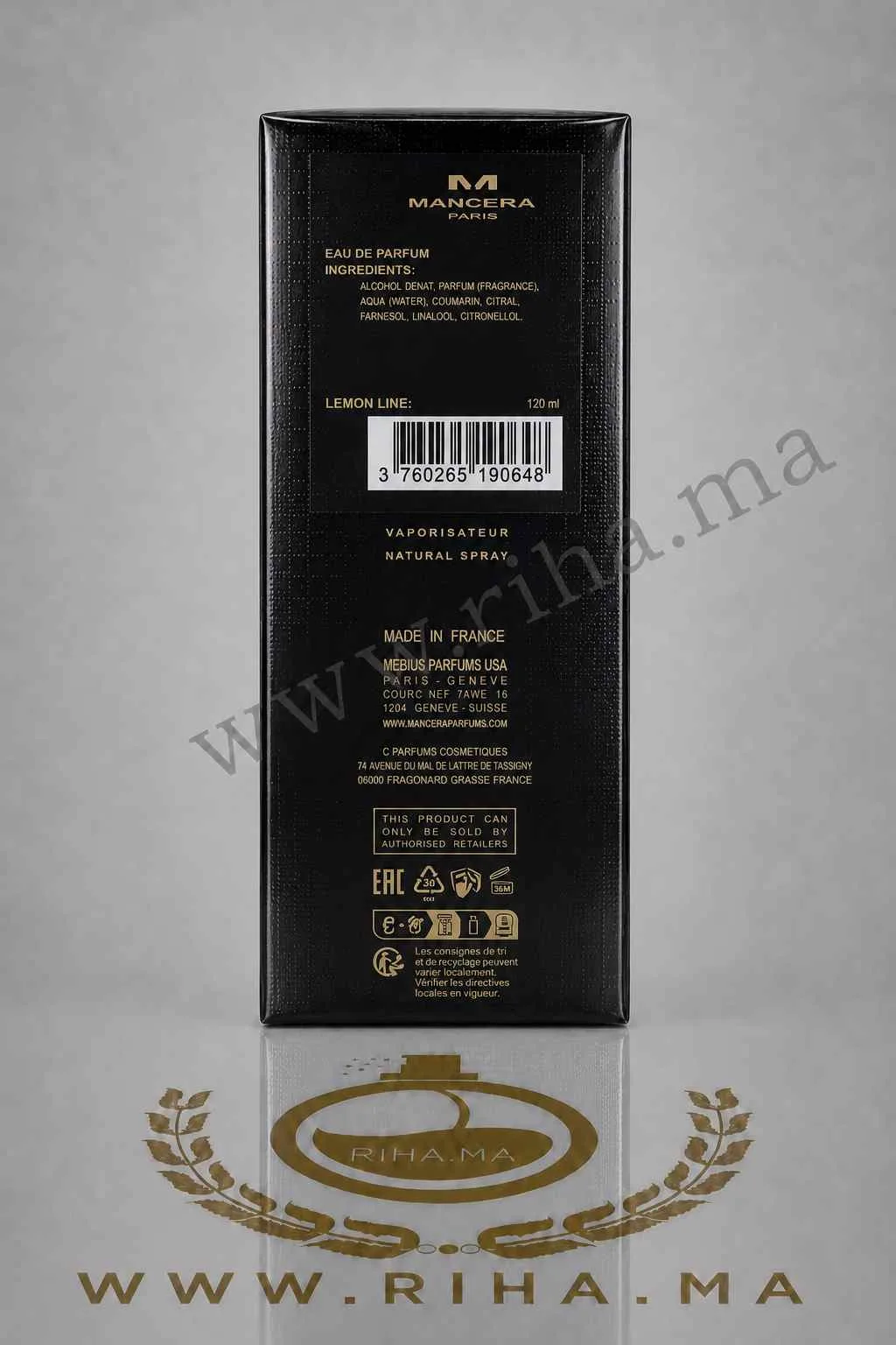Lemon Line Mancera Eau de Parfum 120 ML AuthenticLemon Line Mancera Eau de Parfum 120 ML Authentic