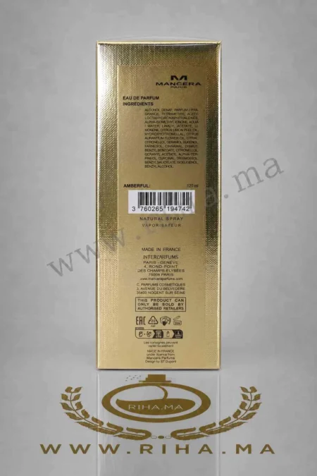 Amberful Mancera Eau de Parfum 120 ML Authentic