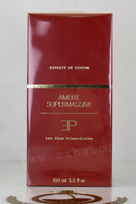 Ambre Supermassive Les EAUX Primordiales Extrais de Parfum 100 ML Authentic