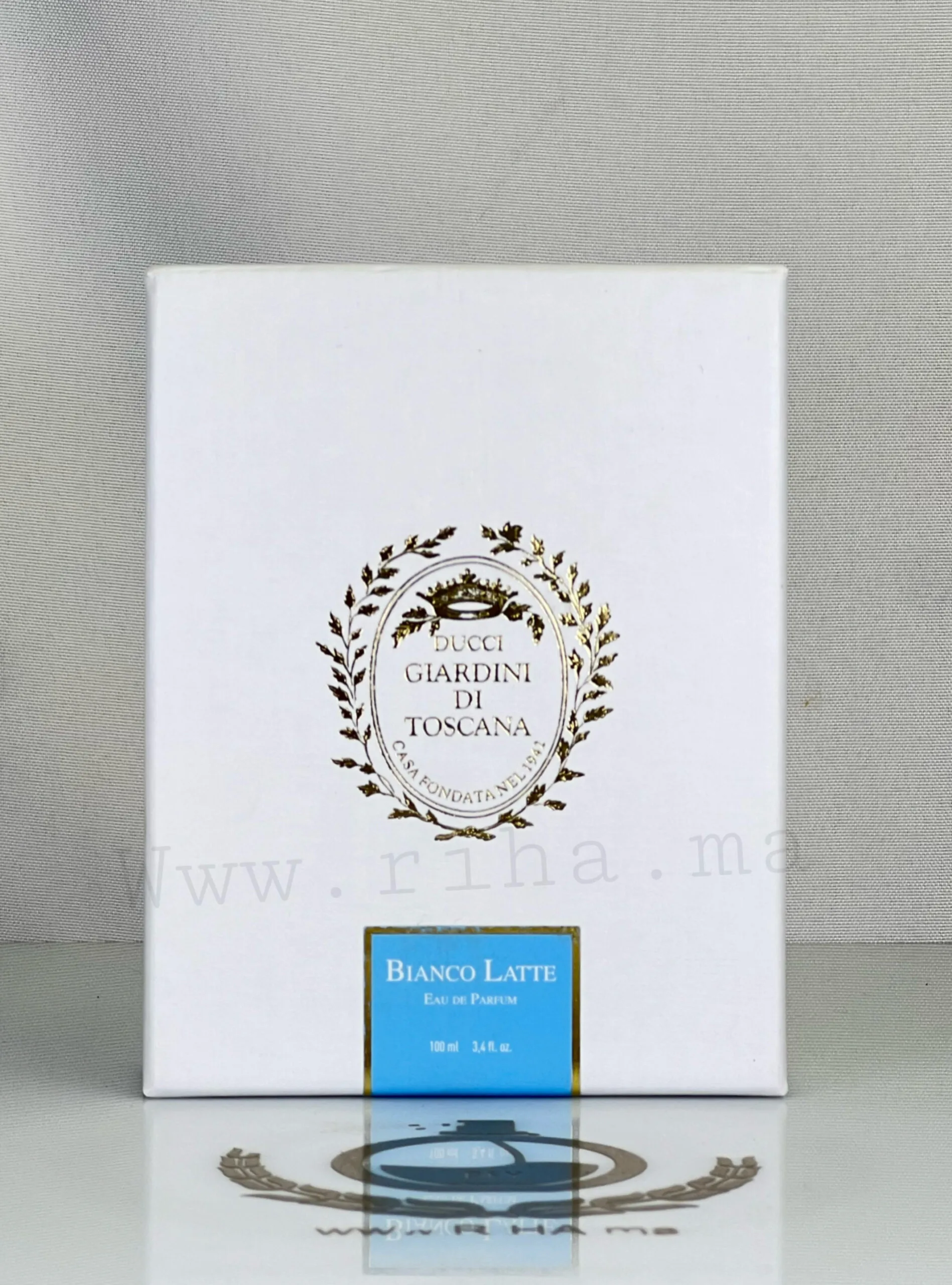 Bianco Latte Giardini Di Toscana Eau de Parfum Pour Femme 100 ML Authentic