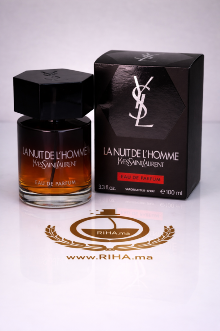 Riha | Vente de Parfum Original Au Maroc Pour Homme Et Femme 21 Tester La Nuit de L'Homme Yves Saint Laurent Eau de Parfum 100 ML Authentic