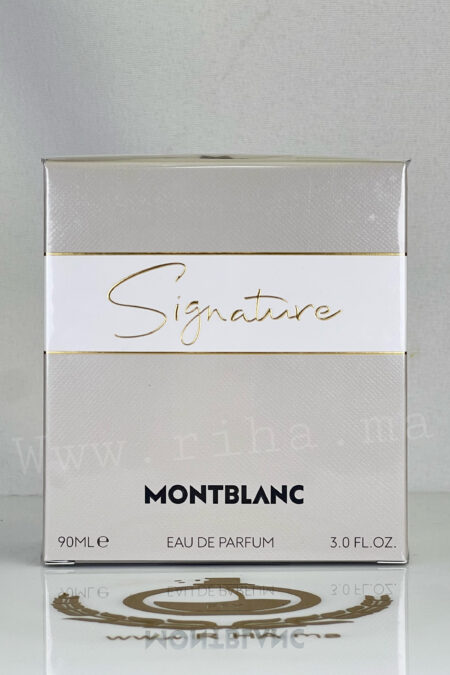 Signature Montblanc Eau de Parfum Pour femme 90 ML Authentic