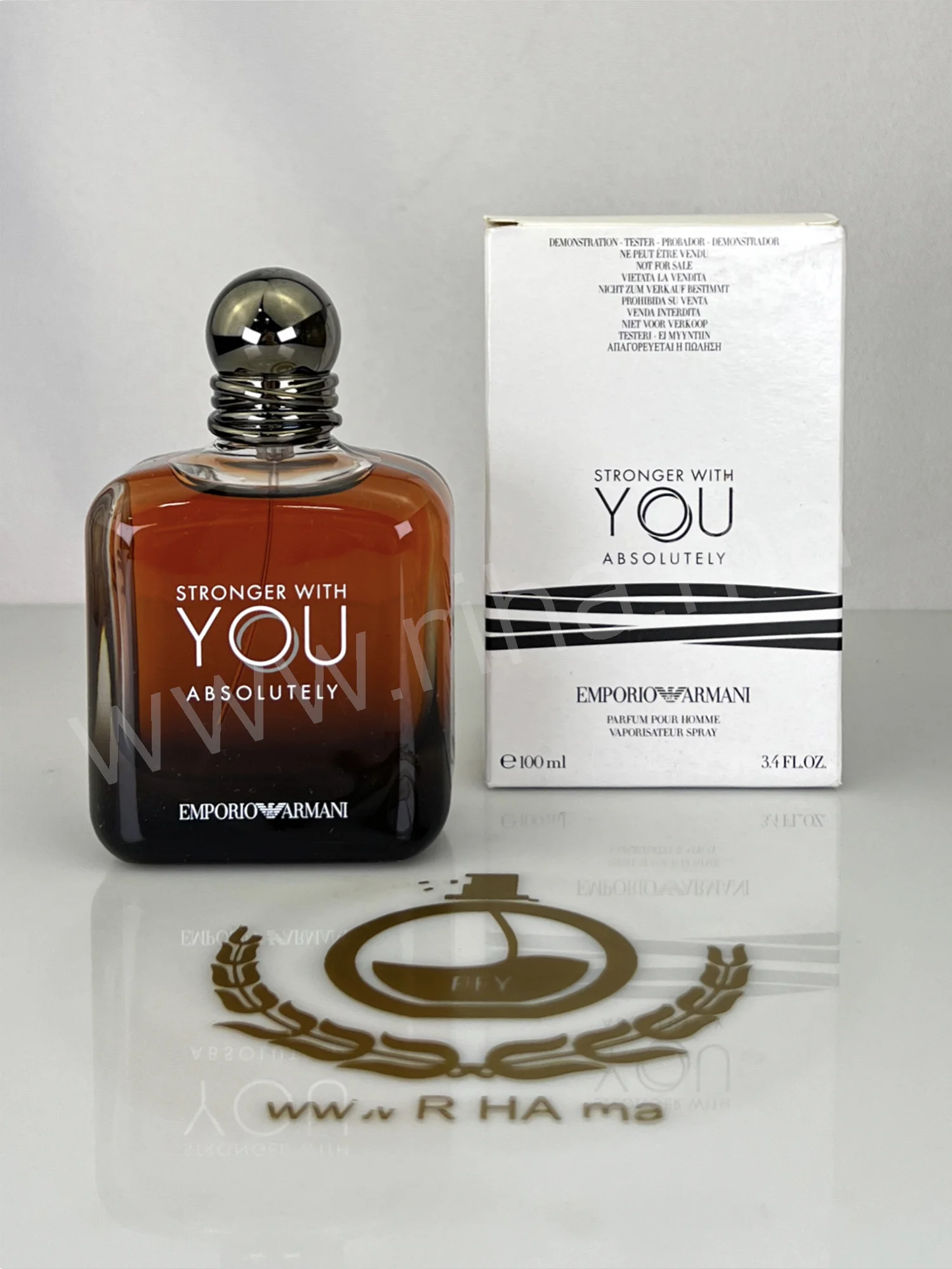 Tester Emporio Armani Stronger With You Absolutely Giorgio Armani Eau de Parfum 100 ML Authentic Tester Emporio Armani Stronger With You Absolutely Giorgio Armani Eau de Parfum 100 ML Authentic