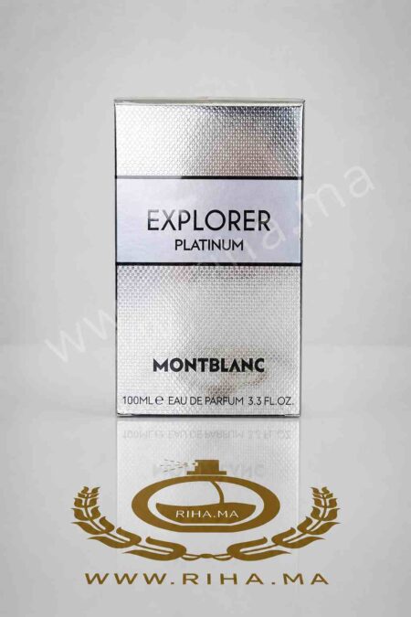 Explorer Platinum Montblanc Eau de Parfum Pour Homme 100 ML Authentic