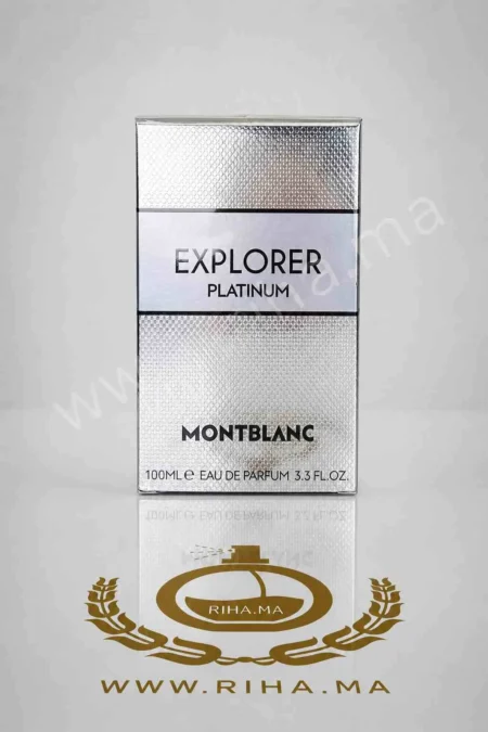 Explorer Platinum Montblanc Eau de Parfum Pour Homme 100 ML Authentic