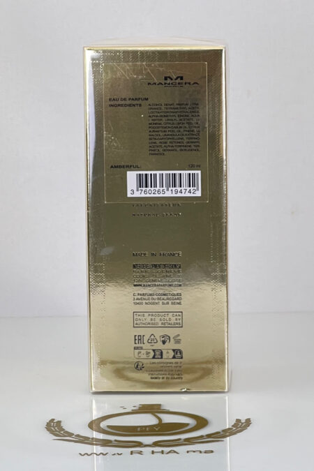 Amberful Mancera Eau de Parfum 120 ML Authentic
