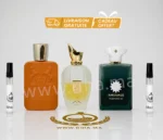 Pack decantage parfum niche homme Marly haltan et Xerjoff naxos et amouge purpose 50 Eau de Parfum 1 Naxos xerjoff Althair marly Purpose amouage 5ml 550dh 10ml 990dhNaxos xerjoff Althair marly Purpose amouage 5ml 550dh 10ml 990dh