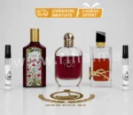 Pack Decantage Femme – Gucci Flora Intense, Power of You, Libre Berry Crush YSL 1 Pack Decantage Promo Femme Authentique Maroc