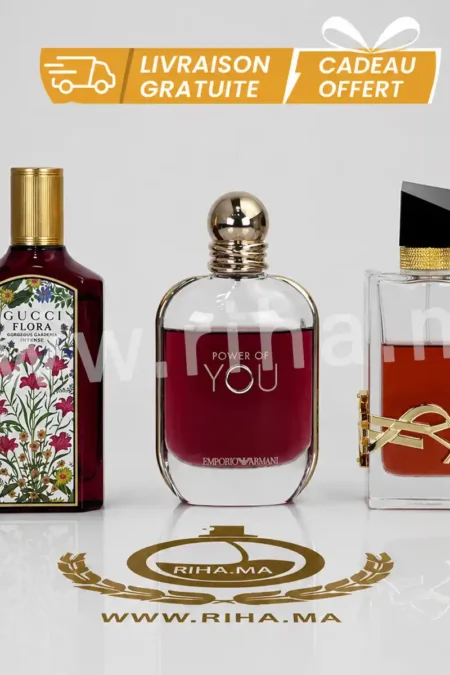 Pack Decantage Femme – Gucci Flora Intense, Power of You, Libre Berry Crush YSL