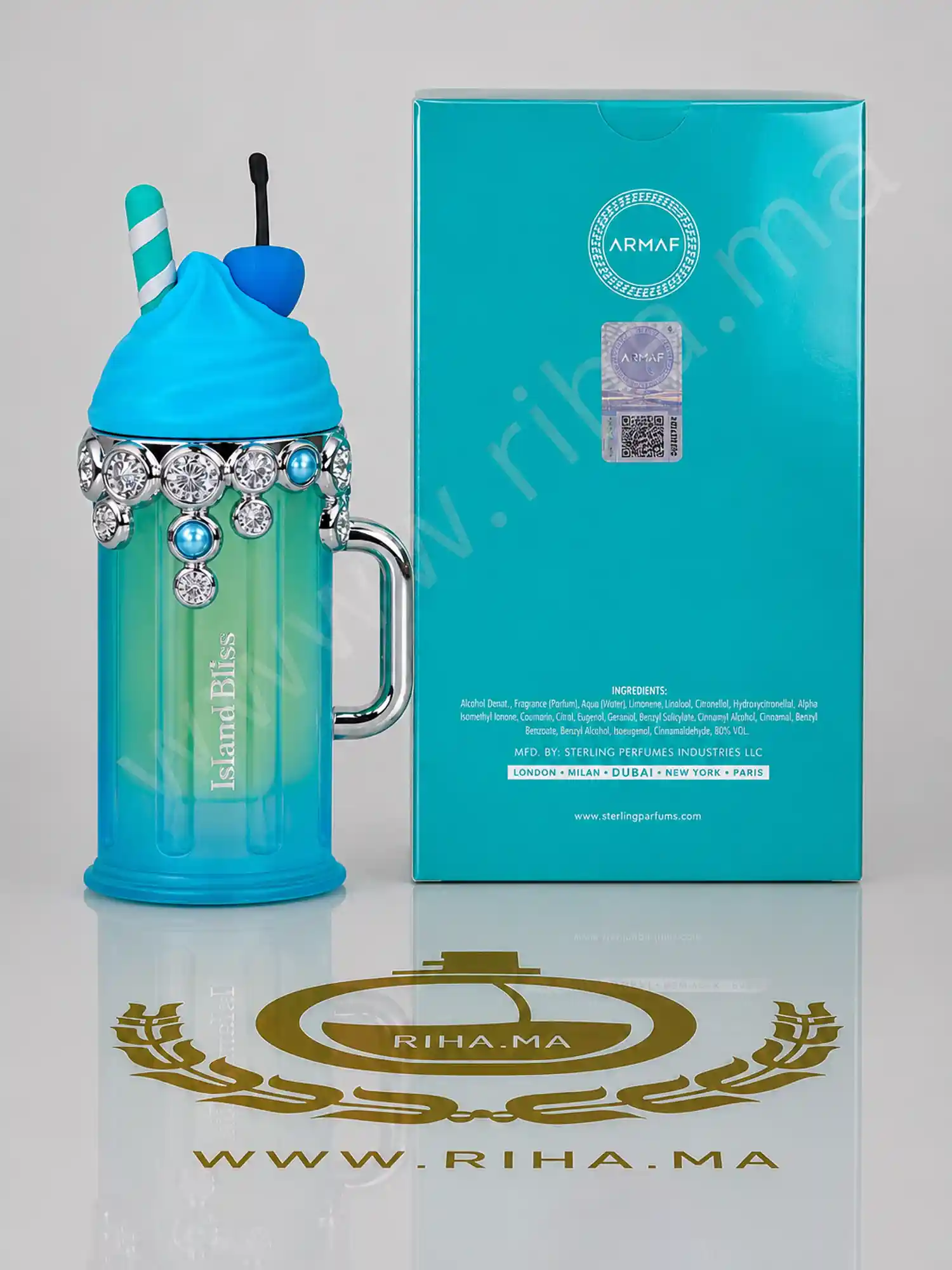 boite Island Bliss Armaf Eau de Parfum Pour Femme 100ml