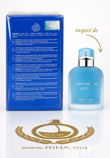 La Uno Intense Blue Fragrance World Eau de Parfum Homme