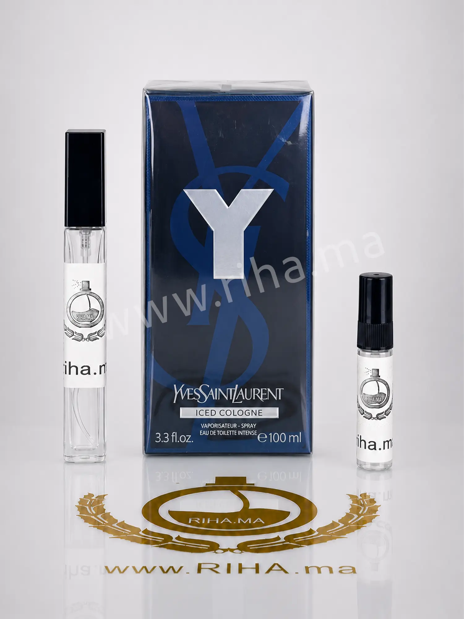Decantage y iced cologne yves sain laurent Decantage Y Iced Cologne Yves Saint Laurent pour homme prix Maroc
