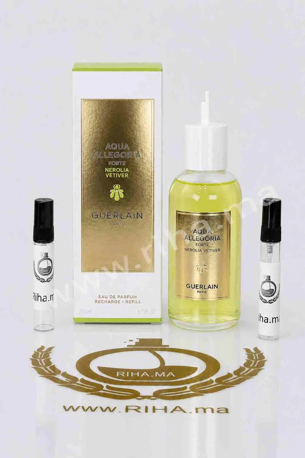 Decantage Aqua Allegoria Forte Nerolia Vetiver Guerlain parfum original Authentic au Maroc chez RIHA.ma