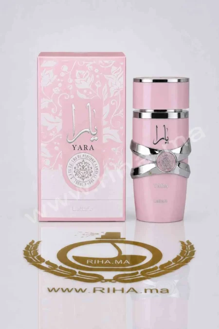 Yara Lattafa Eau de Parfum Pour Femme 100ml parfum original Authentic au Maroc chez RIHA.ma