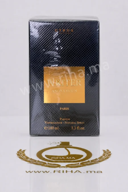 Writer Anonymous Cyrus Parfum Homme 100ml 250DH clone Azzaro The Most Wanted Parfum au Maroc chez RIHA.ma