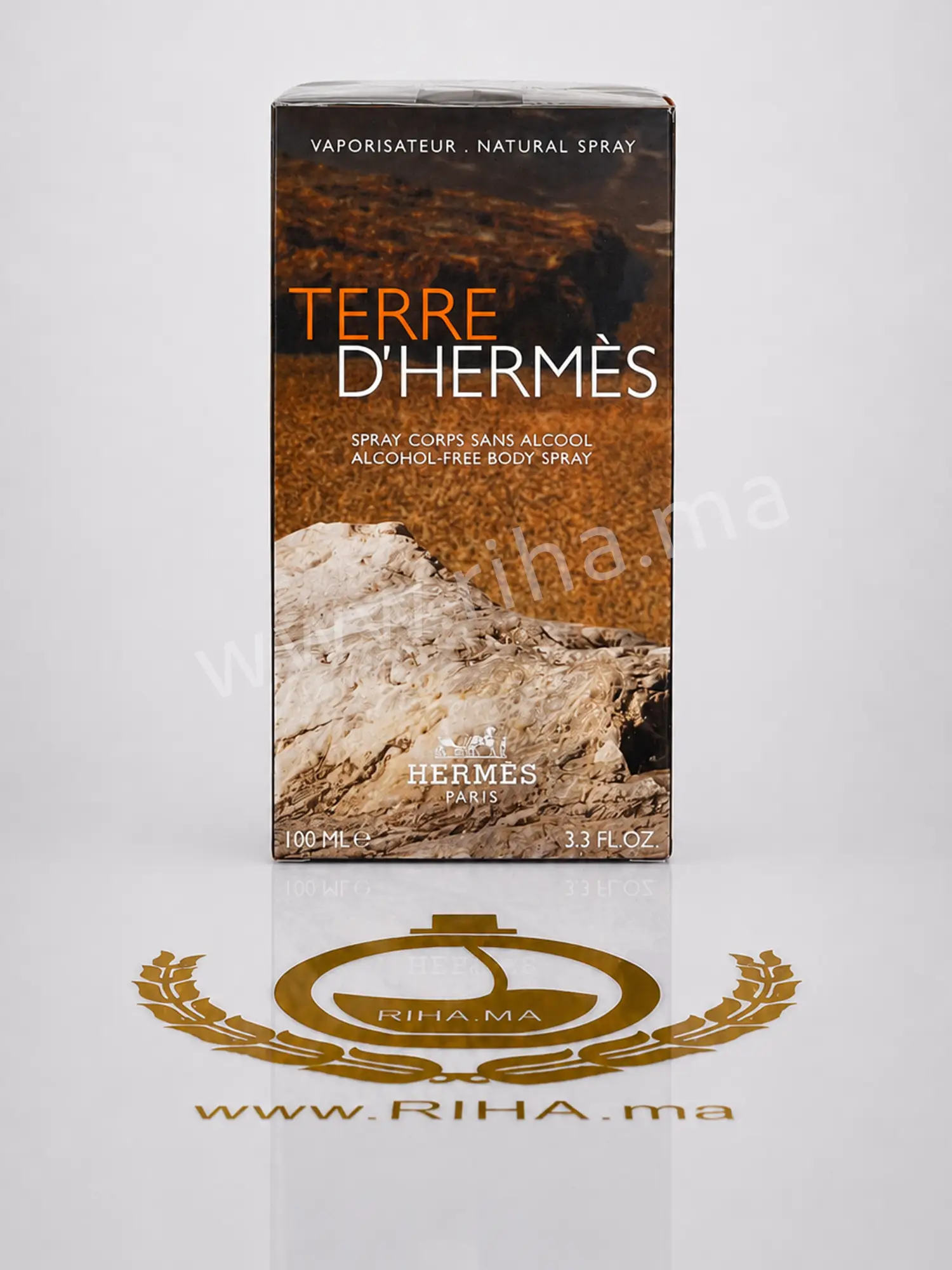 hermes body spray sans aclool Terre d’Hermès Alcohol-Free Body Spray 100ml pour homme prix Maroc