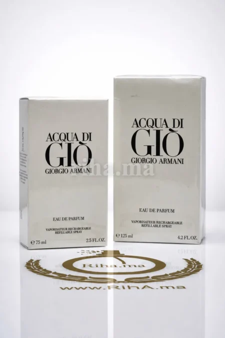 Flacon acqua di gio Giorgio Armani eau de parfum homme original