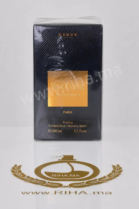 Writer Anonymous Cyrus Parfum Homme 100ml 250DH clone Azzaro The Most Wanted Parfum au Maroc chez RIHA.ma