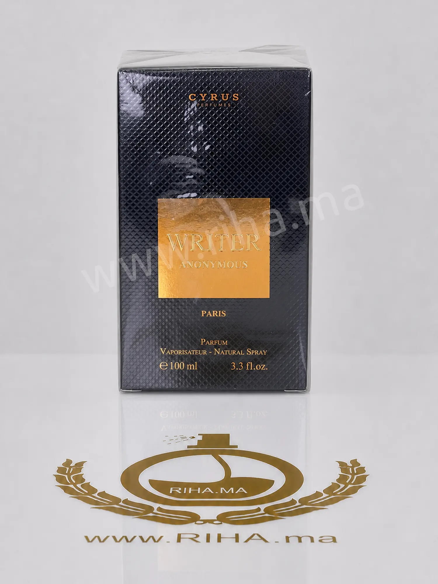 Writer Anonymous Cyrus Parfum Homme 100ml 250DH clone Azzaro The Most Wanted Parfum au Maroc chez RIHA.ma