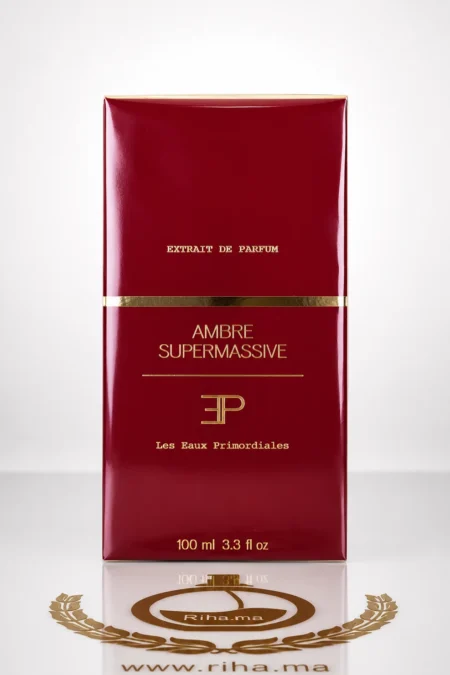 Flacon d'ambre supermassive les eaux primordiales extrait de parfum