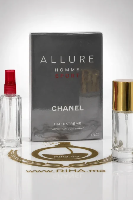 Décantage Allure Homme Sport Chanel avec vaporisateur