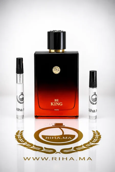 Flacon décantation de Be King Geparlys parfum boisé pour homme