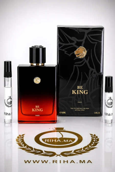 Flacon décantation de Be King Geparlys parfum boisé pour homme — vue 2