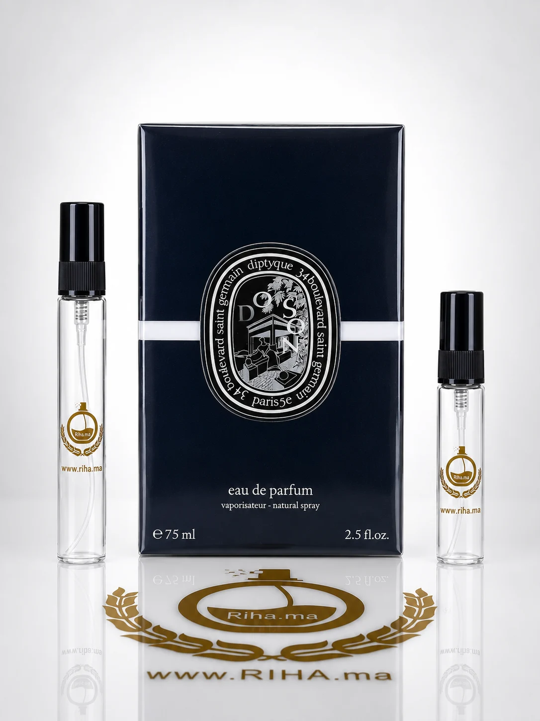 Decantage Do Son Eau de Parfum Diptyque Authentic decantage do son — Flacon décantage Do Son Diptyque tubéreuse floral
