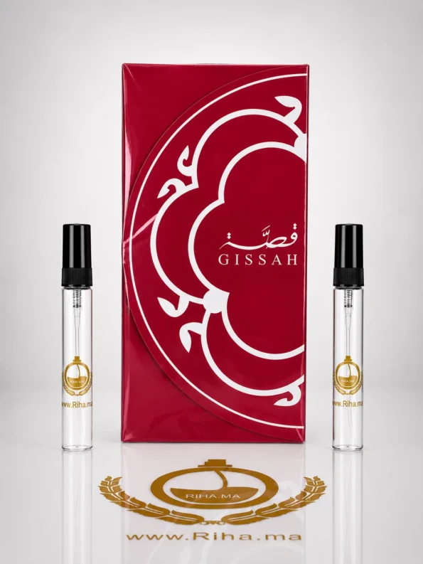Flacon de décantage Gissah One Only sur fond noir